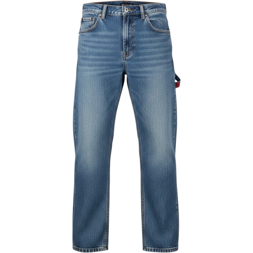 Vintage US Polo ASSN Carpenter Jeans Mens 33x30 Blue Denim Cotton Workwear